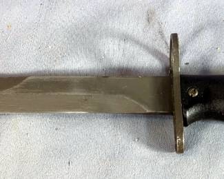 French FAMAS Bayonet, 8.5" Blade, In Scabbard