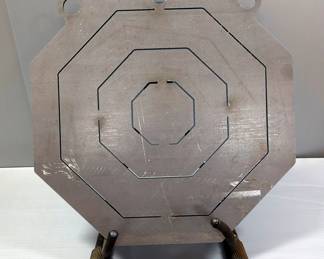 Metal Target Gong, 23" X 23"