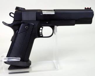 ACP/AP Intl'/ Rock Island Armory M1911 A2 FS Tac II 10mm Pistol SN# RIA1866647, Fiber Optic Front Sight, 2 Total Mags, Paperwork, In Hard Case