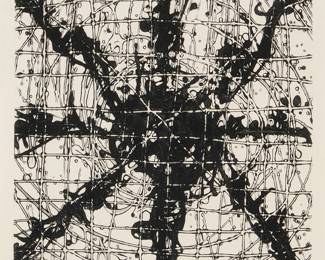 2316
Joe Zucker
(1941-2024)
Abstract, 1991
Etching on wove paper
Edition: 6/20
Signed, dated, and numbered in pencil in the lower margin: Zucker 91
Plate: 16.25" H x 16.25" W; Sight: 18" H x 17.75" W
Estimate: $300 - $500