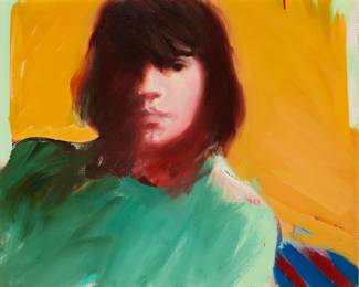 2319
Joan Savo
(1918-1992)
"Marco at 12," 1969
Oil on canvas
Signed "By Mom" and titled in paint, and dated in pencil, all on the stretcher
25" H x 30.5" W
Estimate: $1,000 - $2,000