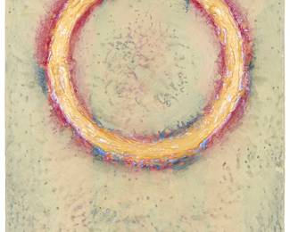 2311
Craig Keith Antrim
(b. 1942)
"Infinite," 1992
Wax, oil, and acrylic on canvas
Signed, titled, dated, and numbered, all verso: © Craig Antrim / 1992 / 91-92
14" H x 11" W
Estimate: $300 - $500