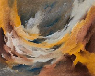 2294
Vance Larson
(1951-2010)
Abstract composition
Gouache and mixed media on paper
Signed lower right: Vance Larson
Sight: 26.5" H x 33" W
Estimate: $800 - $1,200