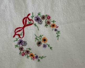 Hand-embellished Tablecloth
