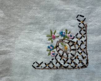 Hand-embellished Tablecloth