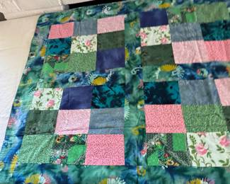 Machine-Stitched Quilt