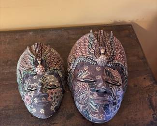 Indonesia Javanese Masks