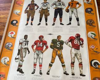 1979 General Tire NFL Poster