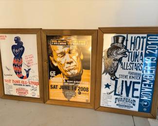 Signed Concert Posters