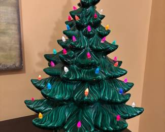 21” Ceramic Christmas Tree