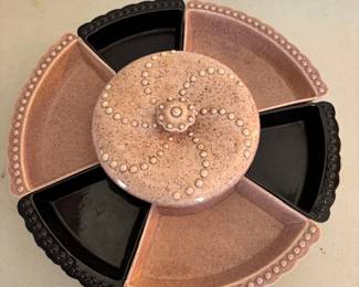 W Frazier California Pottery 201 Lazy Susan