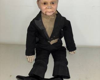 Charlie McCarthy Ventriloquist Doll