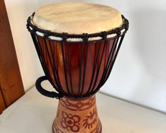 Carved Drum