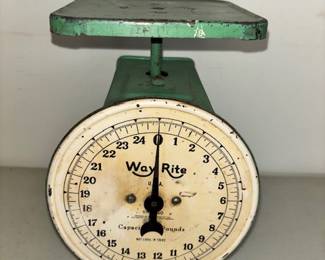 Way Rite 25 Pound Scale