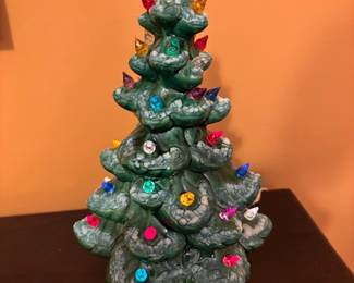 11” Ceramic Christmas Tree