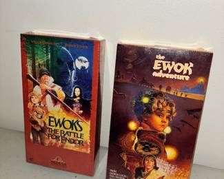 SEALED Ewok VHS