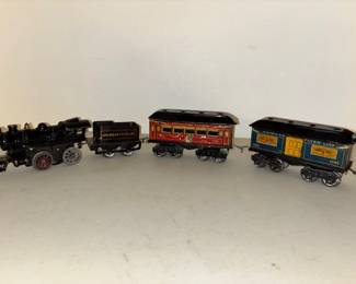 American Flyer Wind Up Train Set