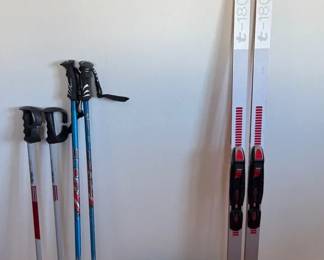 Trak T1800 CrossCountry Skis with Bindings, Alpina NNN Boots Poles