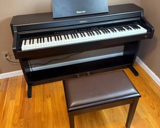002 Baldwin Pianovelle RP90 Electric Piano with Matching Bench