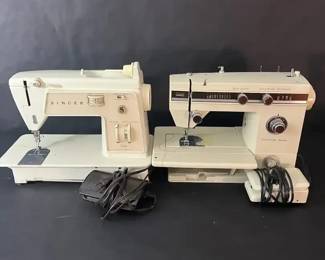 Singer ZigZag Model 717 and the Montgomery Ward UHT J1940