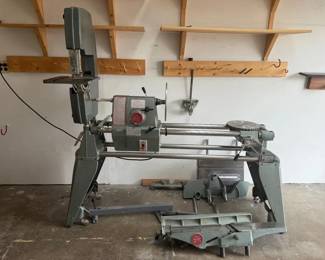 Wood Master MultiTool 5in1 Woodworking Machine, 2HP 115 230V w Stand Accessories