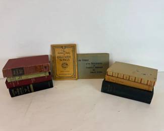 Vintage Book Collection History, Memoirs, Literature Songs