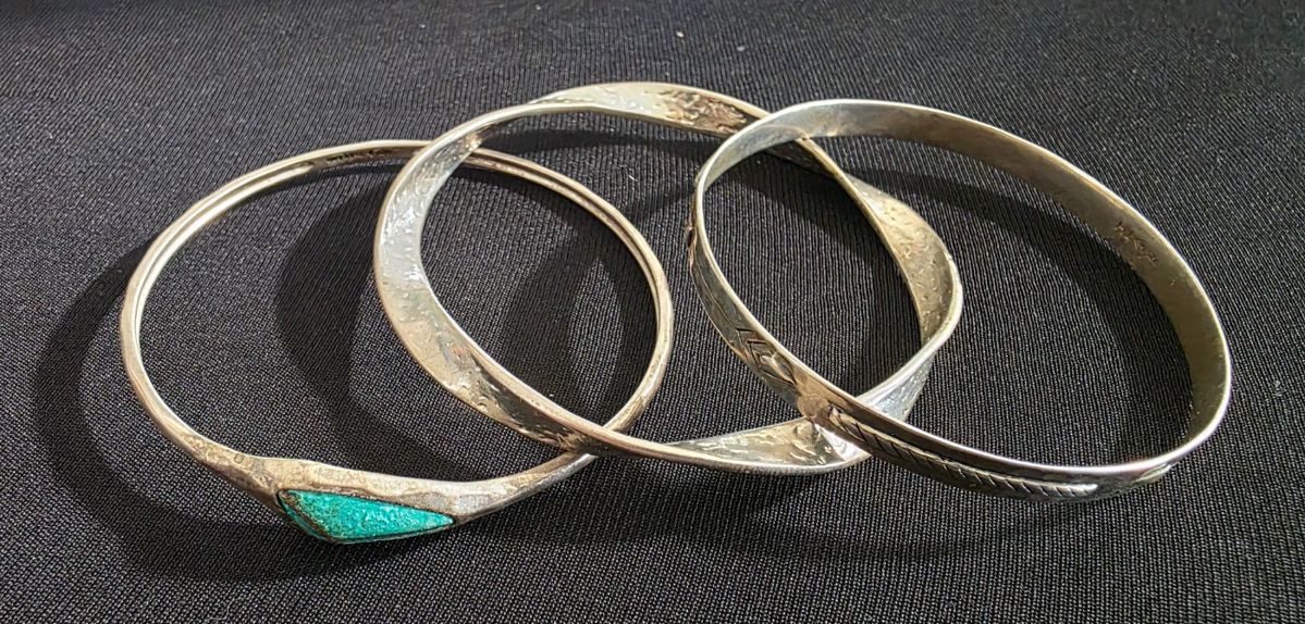 More Sterling Silver Bangles