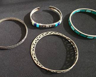 Sterling Silver Bangles