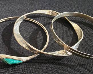 More Sterling Silver Bangles