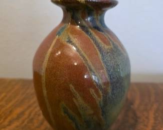 Signed Studio Pottery Vase
