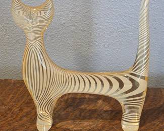 Abraham Palatnik Lucite Cat