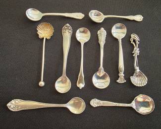 Sterling Silver Salt Spoons