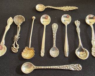 Sterling Silver Salt Spoons