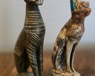 Egyptian Bastet Cat Statues