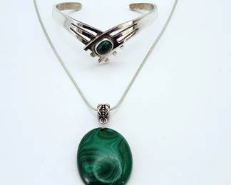 Sterling MalachiteJewelry