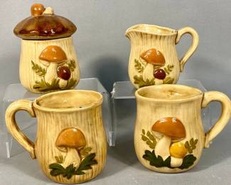 Vintage Mushroom Pottery