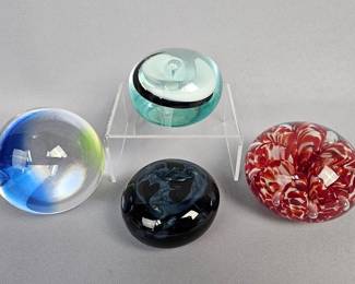Art Glass Paperweighs