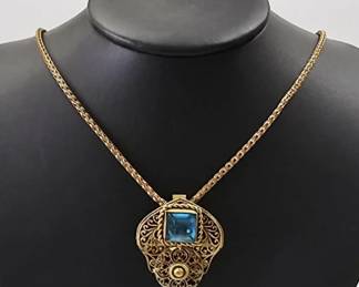 Vintage Art Deco Czech Glass Necklace