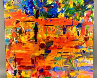 Peter Graham, 'Falling Leaves, Paris',