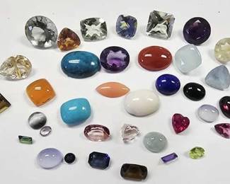 Assorted Colored Loose Gemstones