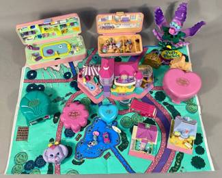 1990s Bluebird Polly Pocket Playsets and Figures