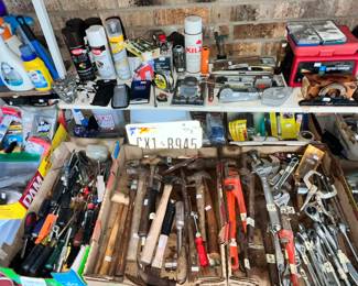 LOTS OF HAND TOOLS