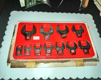 LIKE NEW "SNAP-ON" WRENCH ENDS FOR RATCHET SET