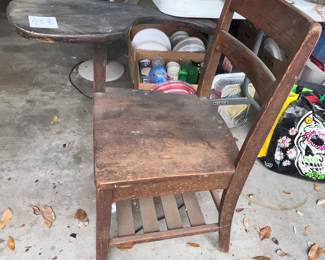 VINTAGE SCHOOL DESK