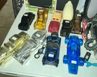 AVON CAR COLOGNE BOTTLES