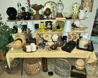 TABLE FULL OF GOODIES