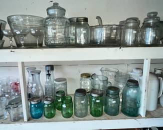 OLD & NEW CANNING JARS