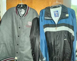 A & M AND COWBOYS JACKETS