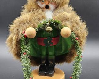 Signed Steinbach IncenseSmoker Irish Santa