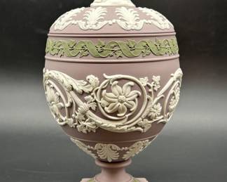 Wedgwood St. James Collection Pink & White Urn